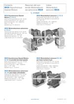 MGS AC Geared Motors IE2 - 4