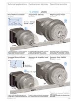 Rack and pinion drive ZTRS/ZTR/ZR - 5