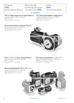 SMS Servo Geared Motors EZ - 6