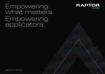 Raptor Infinity Brochure