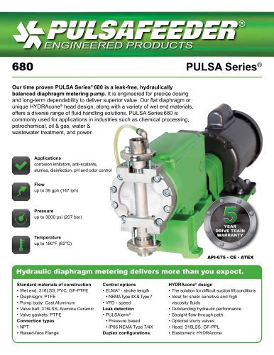 PULSA Series ®  680