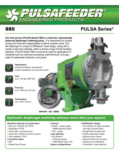 PULSA Series ®  880