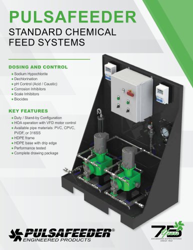 Standard Chemical Feed System - Diaphragm