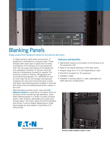 Blanking Panels