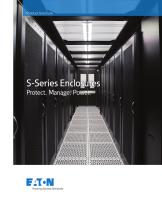 S-Series Enclosures Brochure