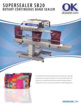 SUPERSEALER SB20 ROTARY CONTINUOUS BAND SEALER