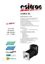 esiMot SL series  400 V AC  (3,1 - 4,4 KW)