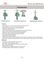 Worm Gear Screw Jack RN-Series