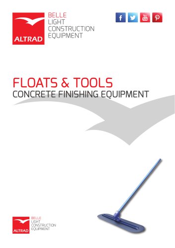 FLOATS & TOOLSCONCRETE FINISHING EQUIPMENT