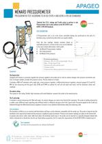 MENARD Pressuremeter