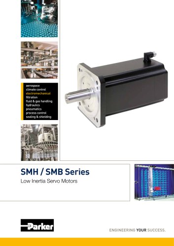 SMH / SMB Series - Low Inertia Servo Motors