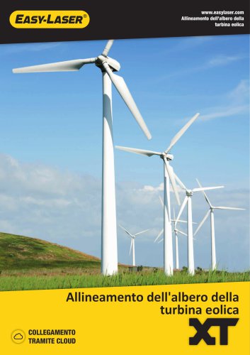 Allineamento dell'albero della  turbina eolica
