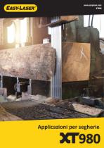 Easy-Laser® XT980 Applicazioni per segherie