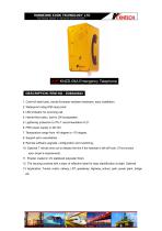 Emergency call box KNZD-09A VoIP