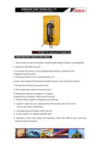 emergency telephone KNSP-16 with LCD display VoIP