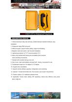 Railway telephone KNSP-03T3J VoIP