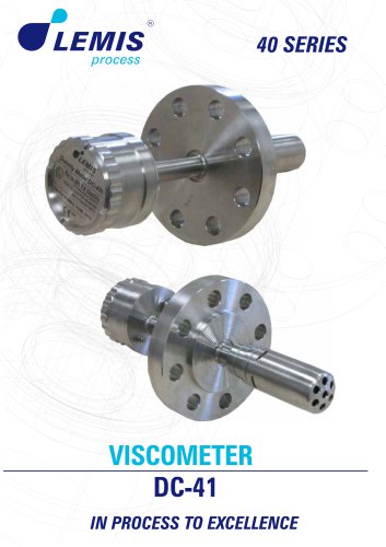 In-tank Viscometers DC-41 SERIES