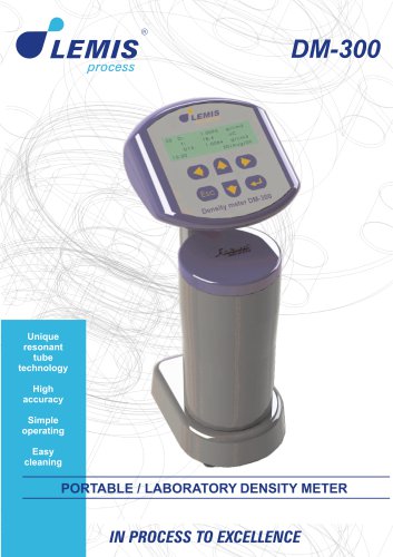 PORTABLE/LABORATORY DENSITY METER DM-300