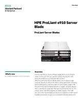 HPE ProLiant e910 Server Blade