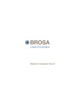 BROSA product overview