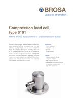 Compression load cell Type 0101