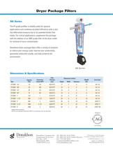 Dryer Package Filters - 2
