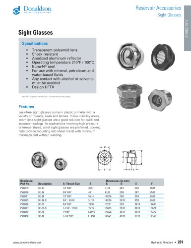 Sight Glasses