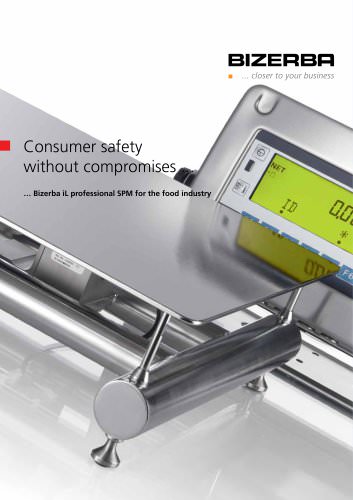 Hygenic scale iL Professional SPM/SP for the food industry