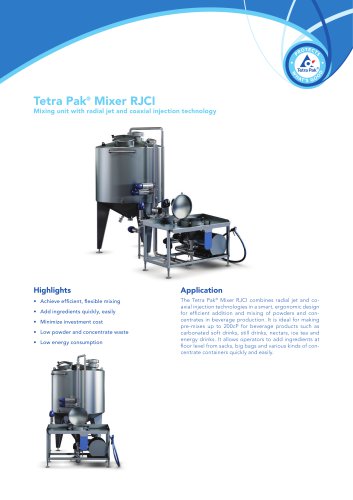 Tetra Pak® Mixer RJCI