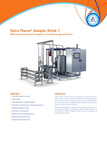 Tetra Therm® Aseptic Drink 1