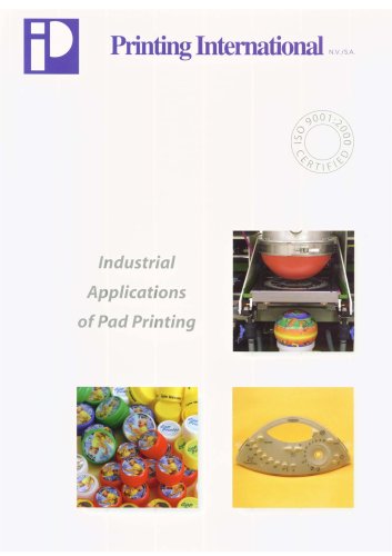 Industrial Applications of Pad Printing