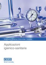 Farmaceutico | Alimentare | Biotecnologie | Cosmetica Applicazioni igienico-sanitarie