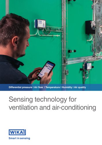 Sensing technology for ventilation and air-conditioning