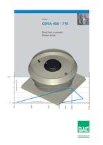 Roof fan CDVA 400 - 710