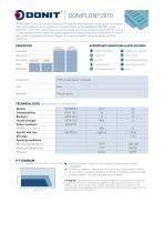 DONIFLON 2010 Gasket Sheet