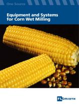 Equipment and Systems for Corn Wet Milling