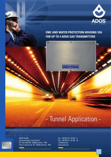 Tunnel Application protection housing V2A