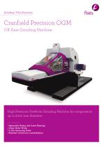 Cranf ield Precision OGM Off Axis Grinding Machine