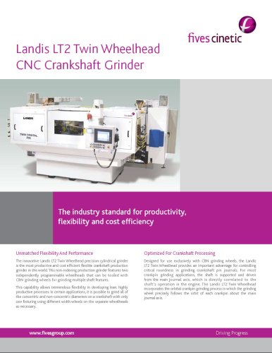 LT2 Twin Wheelhead - Crankshaft Pin Grinders