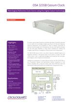 OSA 3235B Cesium Clock