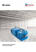 RE series - Drive Units on swing base catalog