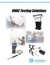 Kanomax HVAC Testing Solutions 2014