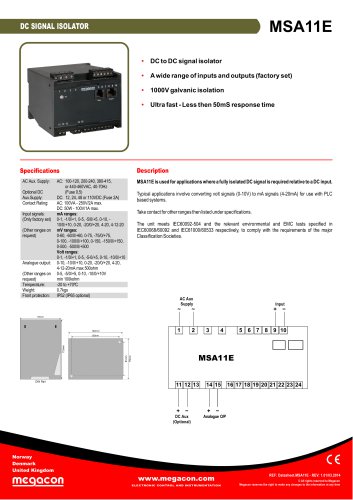 MSA11E Series