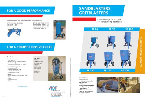 SANDBLASTERS GRITBLASTERS