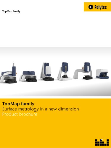Brochure TopMap | Optical 3D surface profilers for form & roughness measurement