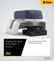 Datasheet TopMap Pro.Surf // Large area 3D form & flatness measurement