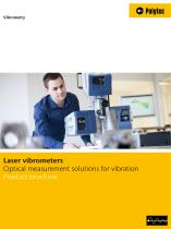 Vibrometer Portfolio Overview | Optical, non-contact measurement of vibration, acoustics & dynamics