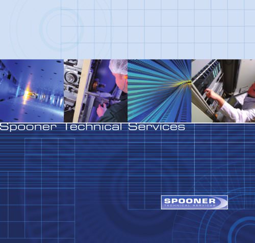 Spooner Technical Service Department