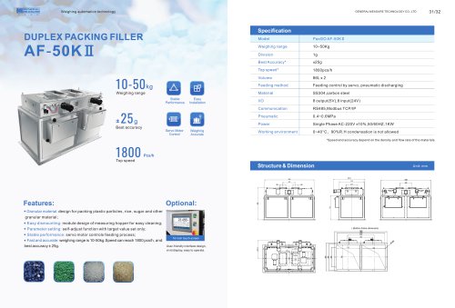 Dual Packing Filler AF-50K II