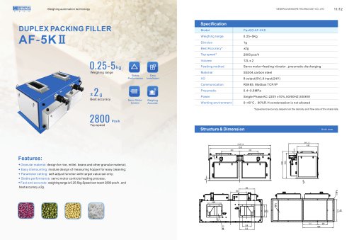 Dual Packing Filler AF-5K II